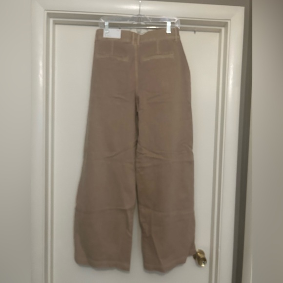 American Eagle Outfitters Women's Tan Wide Leg Pants - Picture 2 of 3